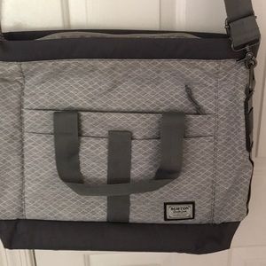 Gray Burton messenger bag